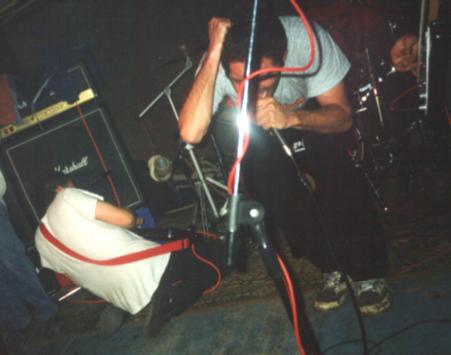 Distruzione live! - Sandro & Andrea at Chekov - Cottbus 01.01.1998